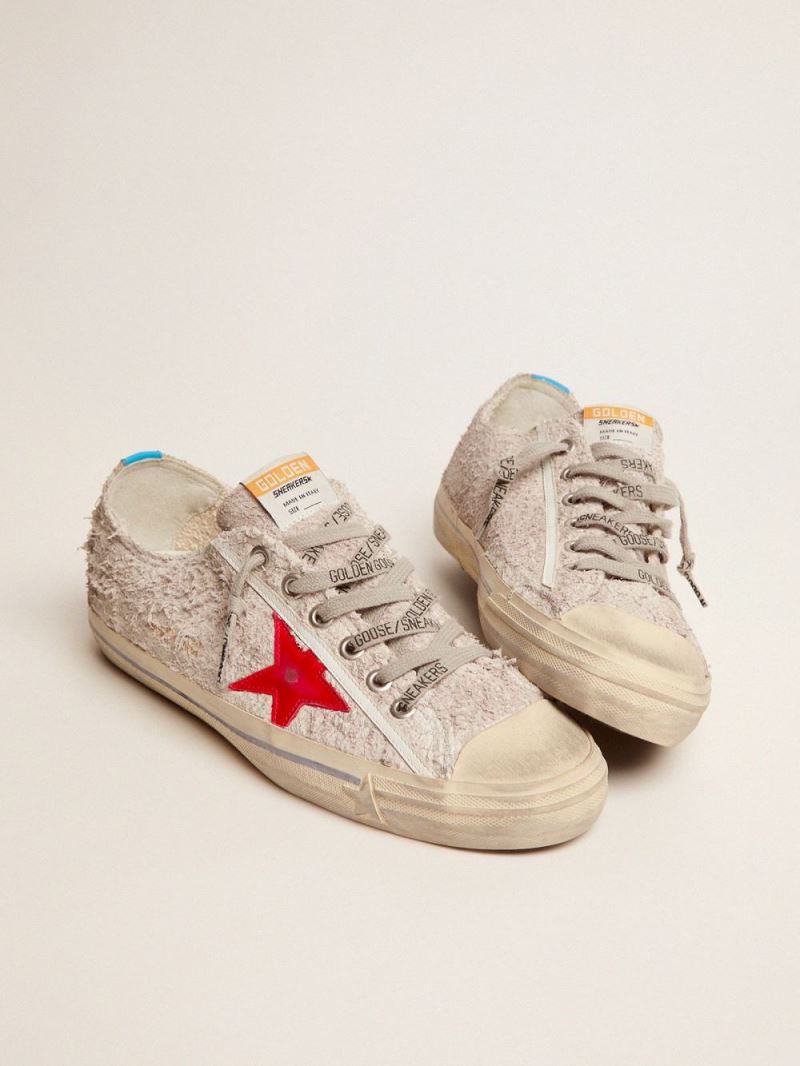 Nye Golden Goose Joggesko - V-Star Herre Hvite